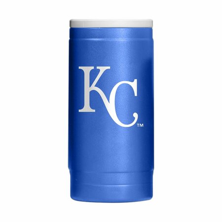 LOGO BRANDS Kansas City Royals Flipside Powder Coat Slim Can Coolie 514-S12PC-34